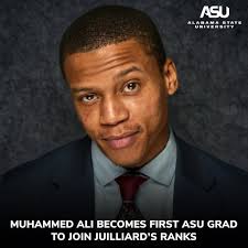 Muhammed Ali's journey began in Tuskegee and flourished at Alabama State  University, where he earned two degrees and discovered his passion for the  arts. Now, he's making history as the first ASU