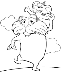 Coloring pages based on popular characters from children's tv shows and films are highly searched for by parents all ever the w… Lorax Characters Clipart Wikiclipart