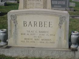 Bertie Mae Morris Barbee (1896-1990)