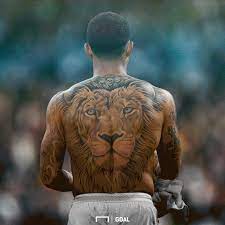 Der löwe auf seinem rücken. Goal On Twitter Memphis Depay S Back Tattoo Looking