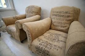 Chairs Made From Vintage Coffee Bean Bags Coffee Bean Bags Coffee Bean Sacks Bean Bag Chair