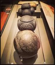 Geometric carved stone spheres from Prehistoric Scotland. About 420 have been discovered and after much investigation and travelling I've put together a 33min film about them - https://youtu.be/tYZMjUU5Bpw.