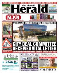The Llanelli Herald Issue 241 18th October 2019 by Herald Newspapers - Issuu