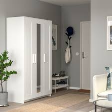 Different wall materials require different types of fixing devices. Buy Brimnes Wardrobe With 3 Doors Online Qatar Ikea