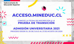 Descarca documentul 2021 calendar ca html, excel xlsx, word docx sau pdf. Comienza Inscripcion Para La Prueba De Transicion Para La Admision Universitaria 2021 Subsecretaria De Educacion Superior