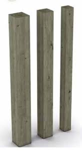 Support de poteau pour fixation murale galva 7 x 7cm mur. Poteaux Carres Bois Autoclave 7x7