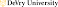 Image of What is the acceptance rate for DeVry University?