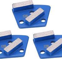 3 PCS Diamond Grinding Shoes, Concrete Paint Floor Aggreesive Cutting Metal  Polishing Pads, High Hardness, Low Noise Grinding Shoes for Concrete ...
