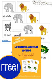 These flashcards will be perfect for toddlers. Free Spanish Animal Flashcards Thrifty Homeschoolers