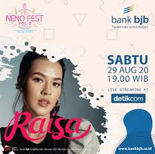 And it looks like it's going to be a success, getting people out of their warm homes and onto the streets, whatever the weather. Bank Bjb On Twitter Bersiaplah Untuk Menikmati Suguhan Suara Cantik Nan Menawan Dari Raisa6690 Yang Akan Hadir Bernyanyi Bersama Kamu Yang Ada Di Rumah Dalam Konser Virtual Neno Fest Vol 2
