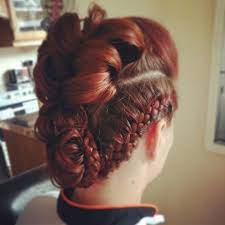 Funky Upstyle Long Hair Styles Hair Styles Upstyles