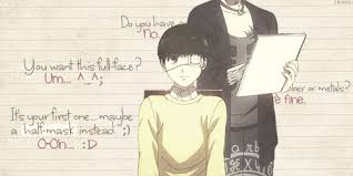 I love kaneki with this white hair. Anime 1325876 Gif Kaneki And Boy On Favim Com