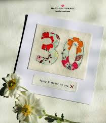 Check spelling or type a new query. 30th Birthday Card 30 Age Card Handmade Tex Folksy