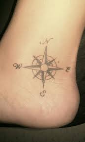 Tattoo Compass Simple Ankle Compass Tattoo Small Compass Tattoo Tattoo Designs Men
