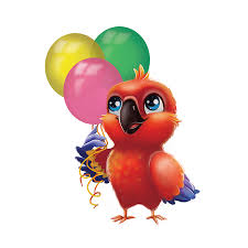 Joyeux anniversaire carte animée en francais. Sourire Perroquet Heureux Perroquet Presentant Le Gateau De Partie A Un Ami Enfants Joyeux Anniversaire De Dessin Anime Mignon Dessine A La Main Pour Le Voeux Ou Carte Postale Banniere Carte