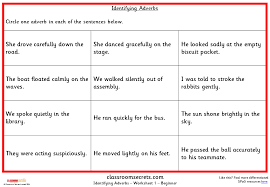 Check spelling or type a new query. Identifying Adverbs Ks1 And Ks2 Spag Test Practice Classroom Secrets
