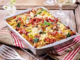 Makkaroni Kasseler Auflauf Rezept Lecker Rezept Auflauf Rezepte Makkaroni Rezepte