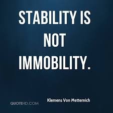 Image result for stability quotes