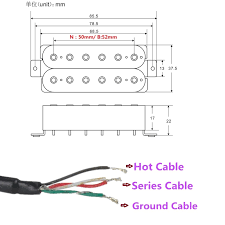 Looking for a humbucker pickup but not sure which one to buy? Fleor 1pcs Electric Guitar Double Coil Humbucker Pickup Bridge Neck Passive Pickup W Height Adjusting Screws Multi Co Series Parallel Guitar Pickups Relatable