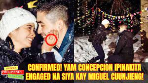 Yam concepcion, nag i do; Confirmed Yam Concepcion Engaged Na Kay Miguel Cuunjieng Revelastion Since 2018 Youtube