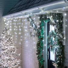 10,552 results for warm white led christmas lights. 360 Led Snowing Icicle Lights White Stores Christmas Store