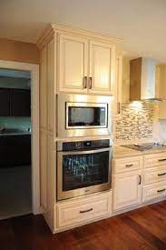 Microwave Over Wall Oven Design Ideas Pictures Remodel And Decor Kitchen Remodel Small Wall Oven Wall Oven Microwave