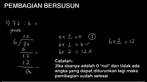 Pembagian bersusun pendek kelas 3 sd. Pembagian Bersusun Kelas 3 Sd Operasi Bilangan Cacah Youtube