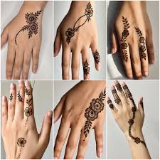 Simple henna tattoo designs