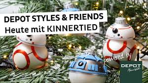 Depot Styles Weihnachtskugeln Fur Star Wars Fans Kinderleichtes Diy Youtube