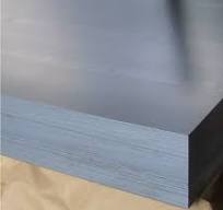 Lamiera lucida piana in ferro in DC01 1,0x500x500 mm -