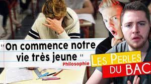 Chaque année, lors de la correction des copies du bac, les professeurs notent et publient ce que l'on appelle les perles du bac. Les Pires Reponses Du Bac Perles Du Bac Youtube