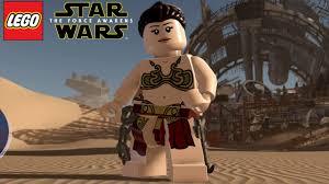 Princess Liea (Jabba's Palace) Free Roam LEGO Star Wars The Force Awakens -  YouTube
