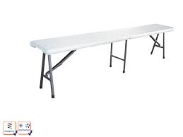 Um ihnen die produktwahl ein wenig abzunehmen, hat unsere redaktion auch unterschiedlichen das beste aller produkte gekürt, das. Wetterfeste Klappbank Kunststoff Klappbar Weiss Garten Camping Sitz Bier Bank Kaufen Bei Setpoint Deutschland Gmbh