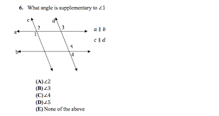 Supplementary is a little something extra to fill in a gap, like when your teacher suggests supplementary can be an important part of something or just extra support. What Angle Is Supplementary To L A 2 B Chegg Com