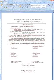 Contoh Surat Serah Terima Jabatan Ketua Koperasi Contoh Surat