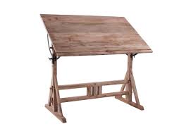 Le diplôme peut être obtenu par l'un des vingt écoles nationales supérieures d'architecture ou par l'institut national des sciences. Table D Architecte En Bois Brut Vical Home Vical Home Vh 19523