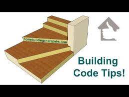 Minimum Stair Tread Depth For Winders Building Codes Youtube Building Code Framing Construction Building
