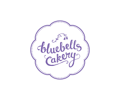 Bluebells Cakery Bluebells Cool Logo Logo Design