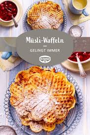 Musli Waffeln Rezept Waffeln Waffeln Rezept Rezepte