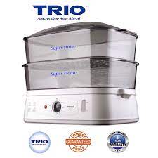 Menjual pelbagai peralatan masakan jenama trio dengan harga mampu milik. Trio Tfs 18 2 Tier Food Steamer Tfs18 White 10l 10l Shopee Malaysia