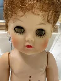 VINTAGE WALKER DOLL FairyLand Toy Prod. Composition, Sleepy Eye, Wedding  Dress $229.99