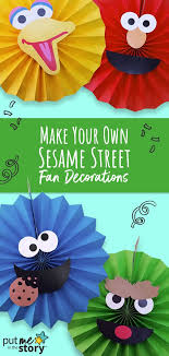 Fun Birthday Activities For Adults Near Me Blog Celebrate Elmo S Birthday With Easy Diy Fan Decorations Put Me In The Story Blog Put Me In The Story Sesame Street Birthday Party Ideas Boy Sesame