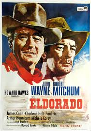 El Dorado 1966 John Wayne Robert Mitchum Cult Western Movie Poster Reprint  18x12 Inches Approx.