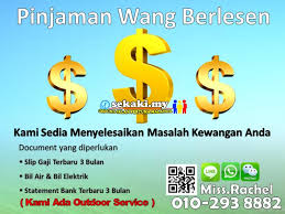 Contoh bentuk kertas iklan berkenaan servis pinjaman wang berlesen. Pinjaman Peribadi Taman Tun 010 293 8882 Miss Rachel Taman Segambut Segambut Sekaki My Gedung Iklan Percuma Malaysia