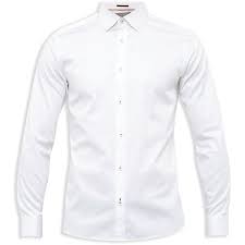 Black And White Button Up Shirt Mens Ted Baker Exon Satin Stretch Slim Fit Button Down Shirt 116 Liked On Polyvore Featurin Slim Fit Casual Shirts Mens White Casual Shirt Slim Fit Mens Shirts