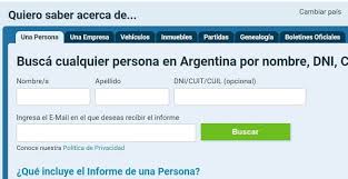 Aquellas personas que figuren como casados en su documento nacional de identidad (dni), aunque no hayan contraído matrimonio civil, podrán modificar este dato sin la. Como Buscar Personas Por Dni En Internet Gratis