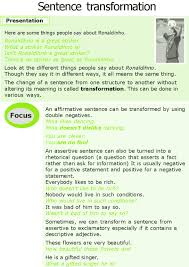 Complete The Second Sentence So That It Has A Similar Meaning To The First One Grade 7 Grammar Lesson 13 Sentence Transformation Grammar Lessons Good Grammar English Grammar