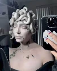 new makeup sneak peek is here: MEDUSA STATUE 👀