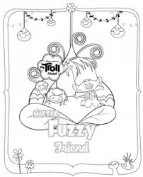 All your favorite cartoon stars are here ! Trolls Free Printable Coloring Pages For Kids