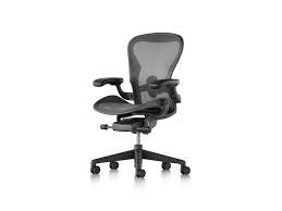 It is recommended for people between 5'2 to 6'6 tall weighing around 130 to 325 pounds. Aeron Chair C Size Fixed Arms 3d Product Models Herman Miller